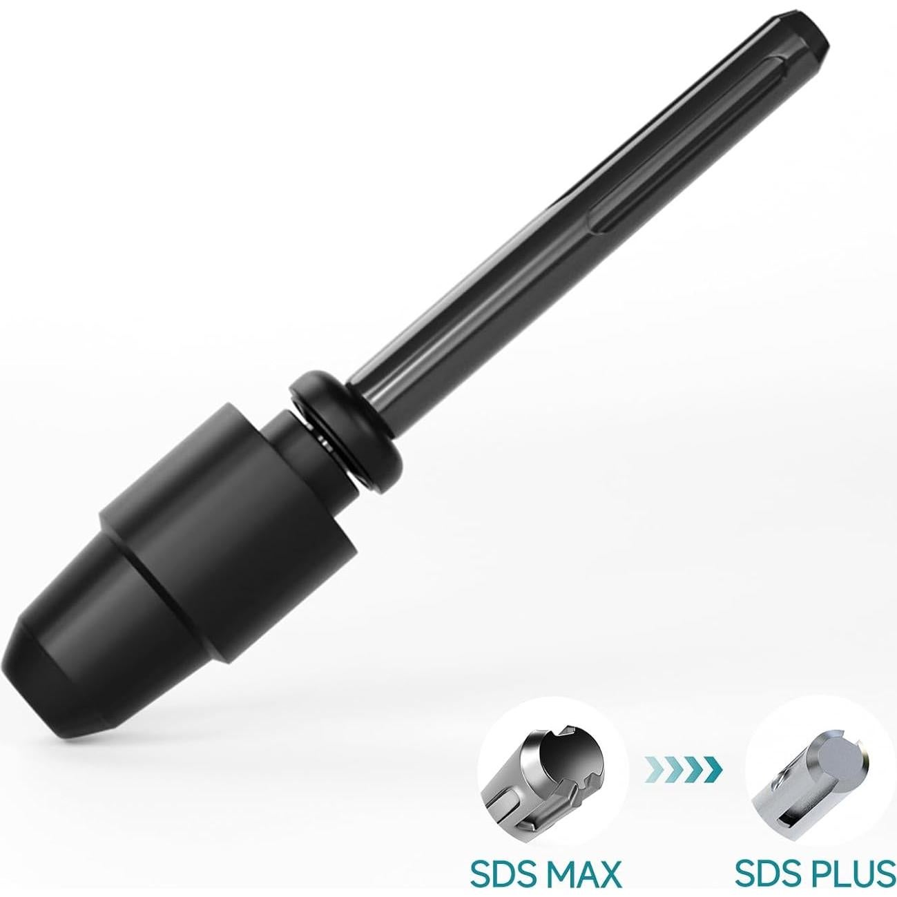 Adaptador SDS-Max a SDS-Plus YOSIGHT 22.86 cm Acero Aleado