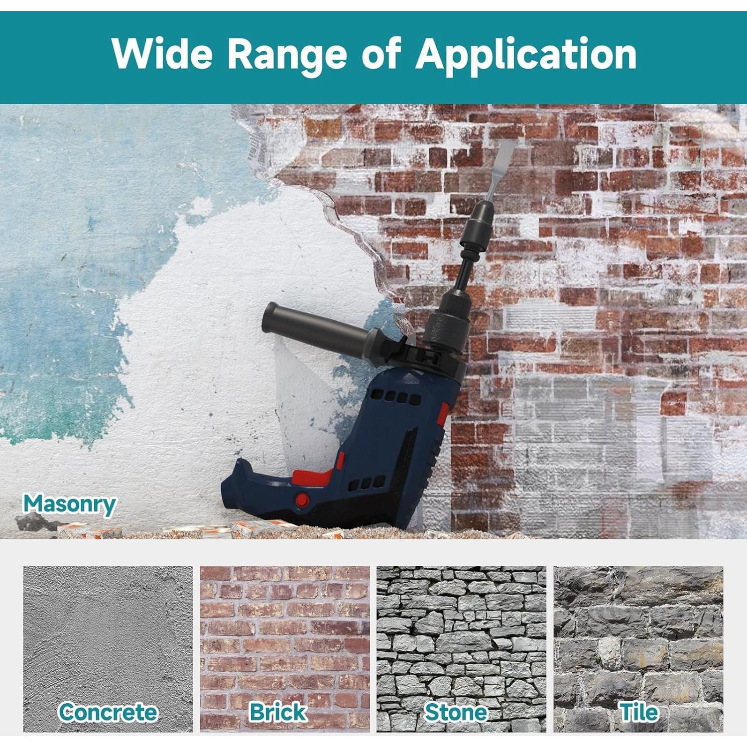 Adaptador SDS-Max a SDS-Plus YOSIGHT 22.86 cm Acero Aleado
