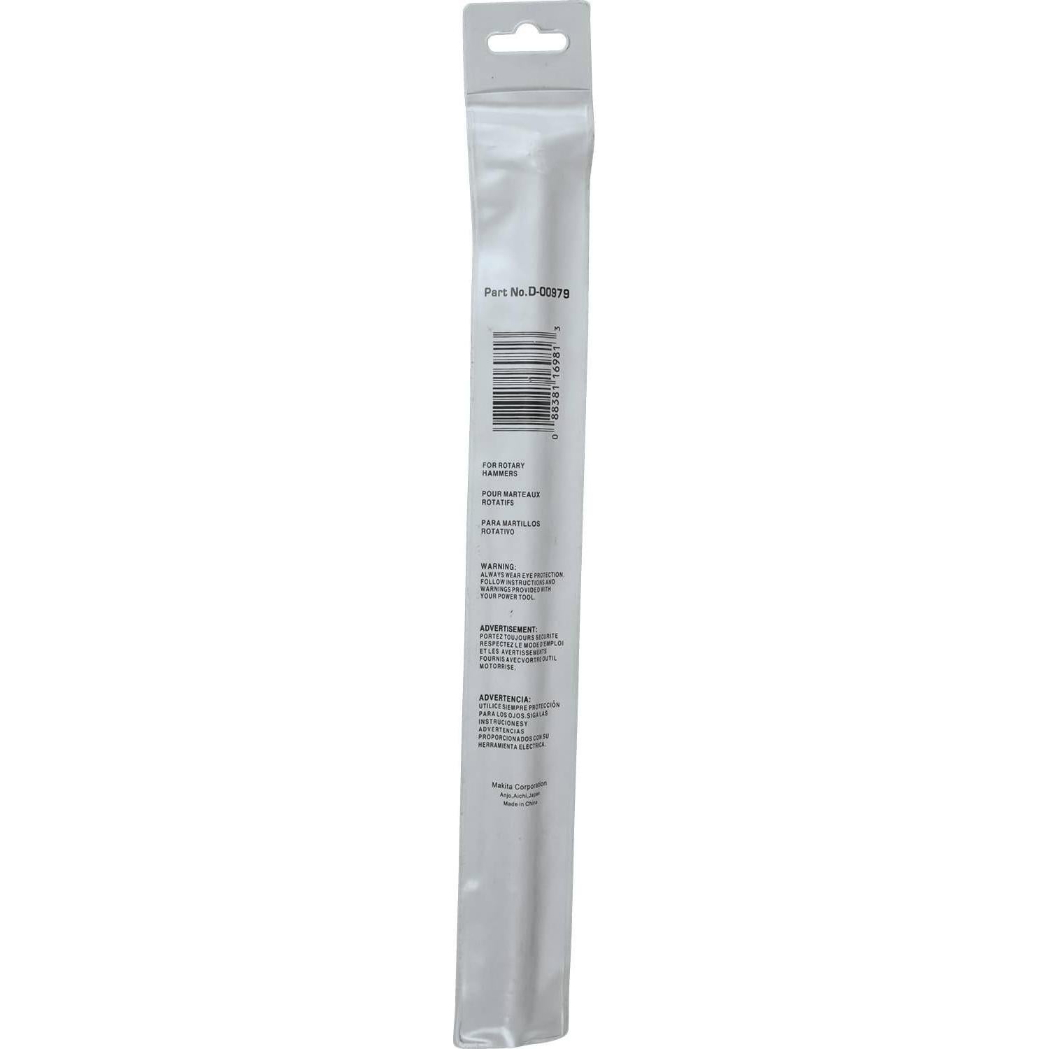 Broca SDS Estándar Makita D-00979-25 12.7x31.1cm Paquete 25