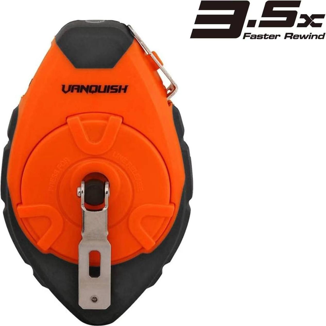 Carrete de Tiza VANQUISH 100ft ABS con Tiza Azul 4oz