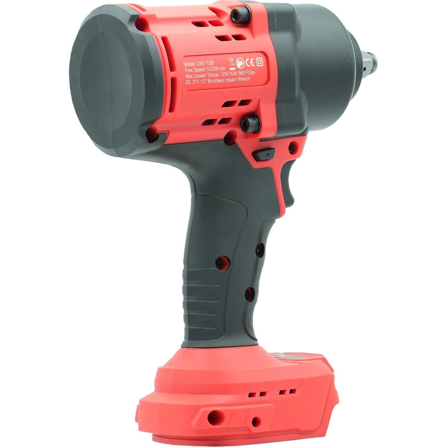 Llave de Impacto Inalámbrica BESWELL CIW-112B1 1200 N.m