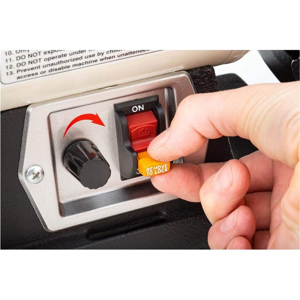 Esmeril de Velocidad Variable Shop Fox W1840 8" (20.32 cm) 3/4 HP