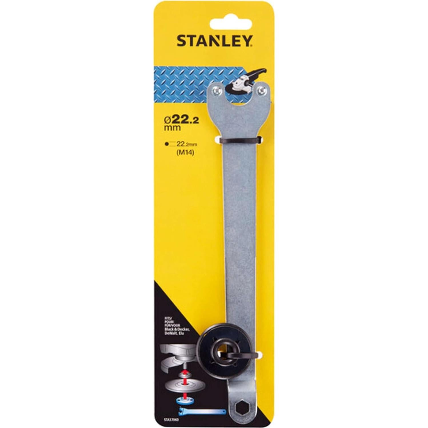 Tuerca y Llave para Amoladoras Stanley M14 22mm