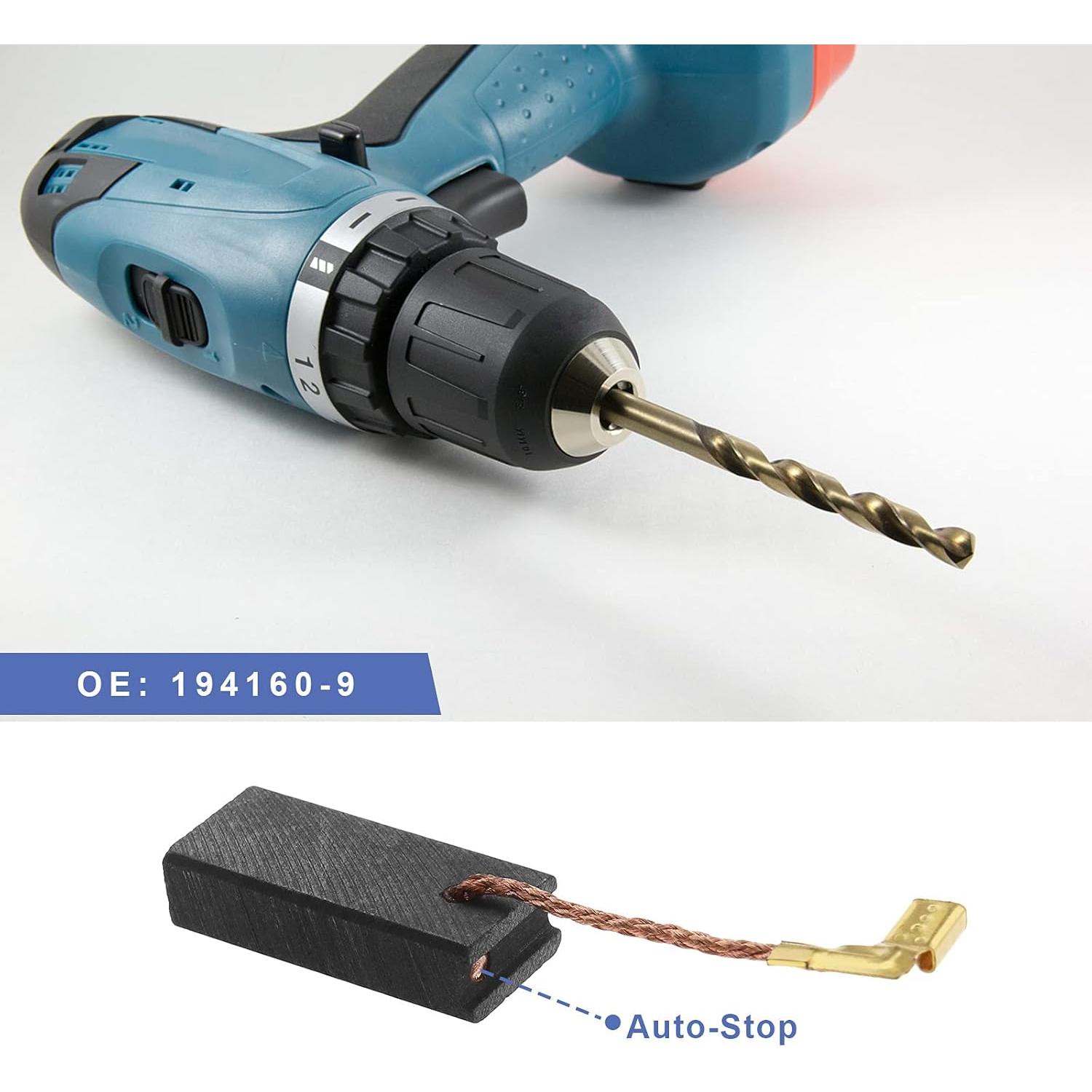 Cepillos de Carbono Crear Idea 6.5x11x25mm para Makita