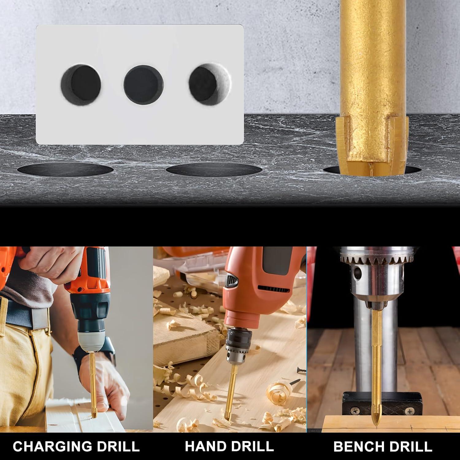 Juego de 10 Brocas para Concreto COMOWARE 4.0mm-9.5mm