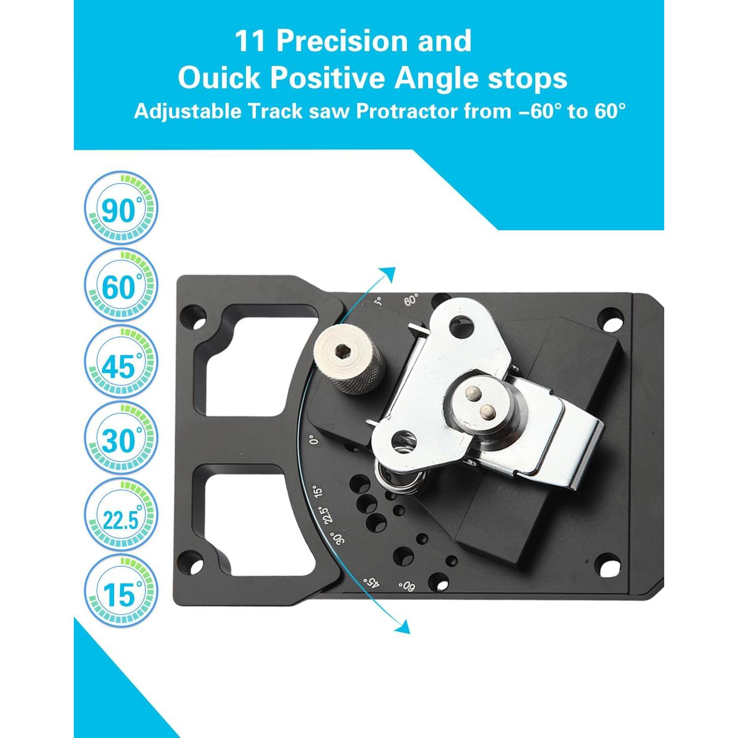 Escuadra de Sierra de Pista Ajustable 90° - Festool, Makita