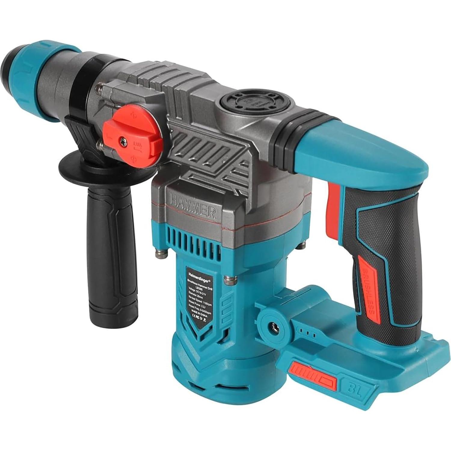 Martillo Perforador Rotativo Heimerdinger 18V 3.2J SDS-Plus