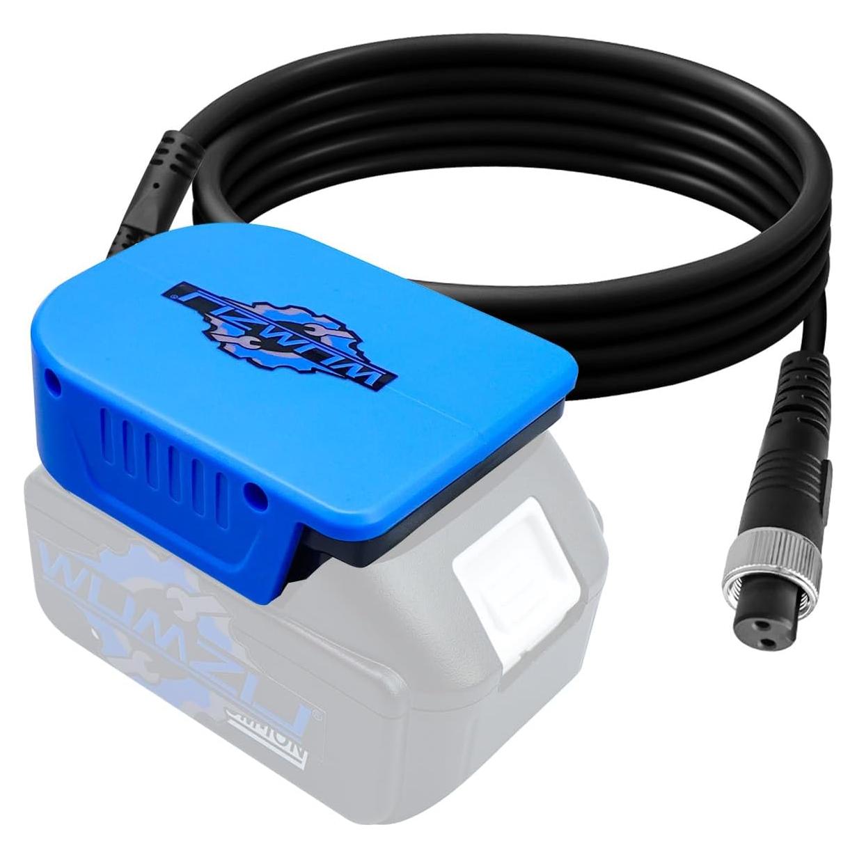 Adaptador de Batería WUMZIJ para Carrete de Pesca Daiwa y Shimano