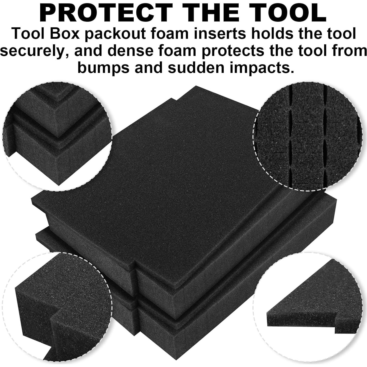 Inserto de Espuma Personalizable GEAIN T-02571 para Makita - 4 Piezas