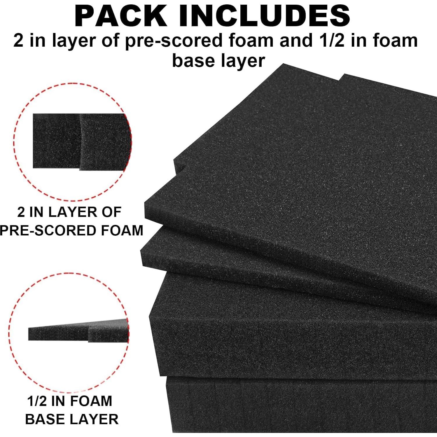 Inserto de Espuma Personalizable GEAIN T-02571 para Makita - 4 Piezas