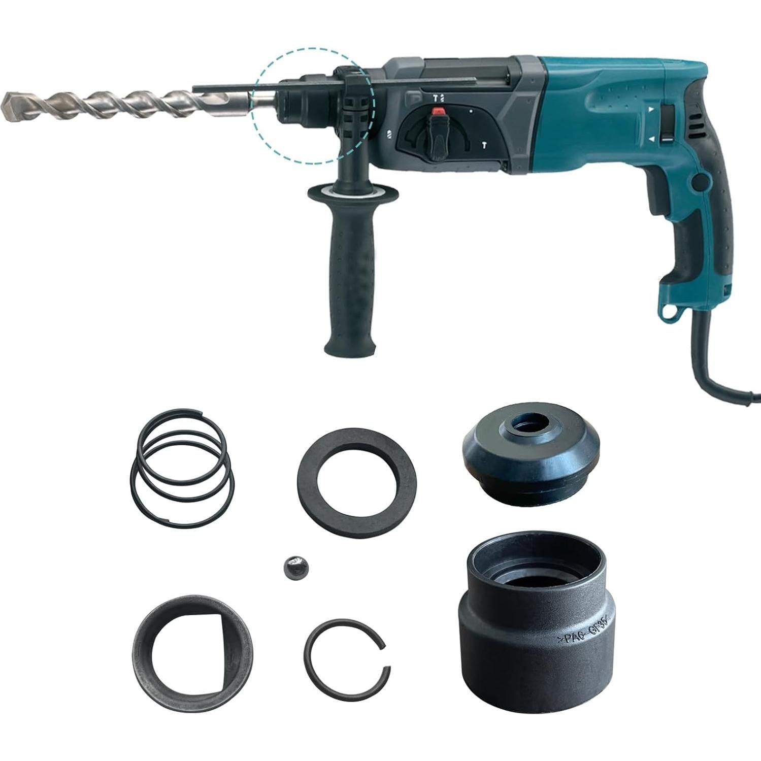 Accesorios de Mandril SDS para Taladro Eléctrico Makita HR2450
