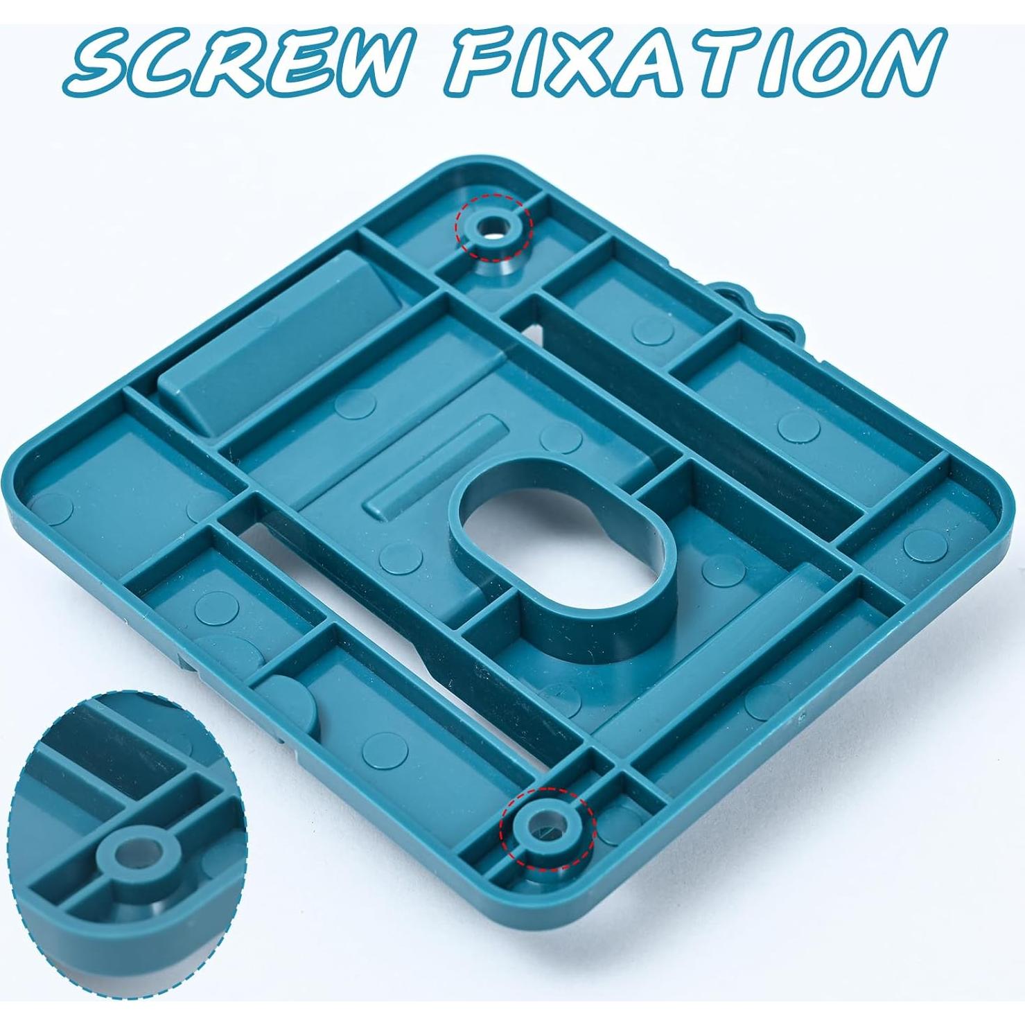 20 Soportes de Batería Makita 18V para Montaje en Pared