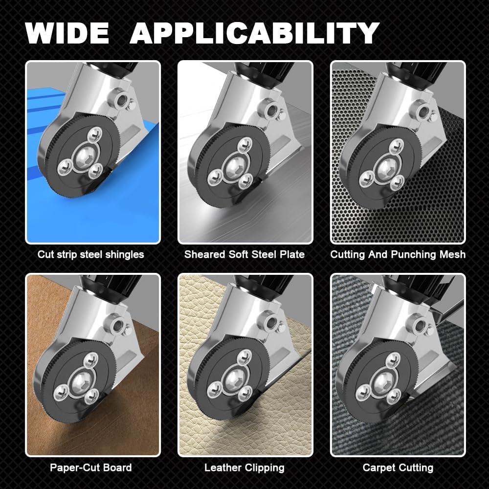 Cortador de Metal para Taladro Eléctrico XYC-10 - Alta Precisión