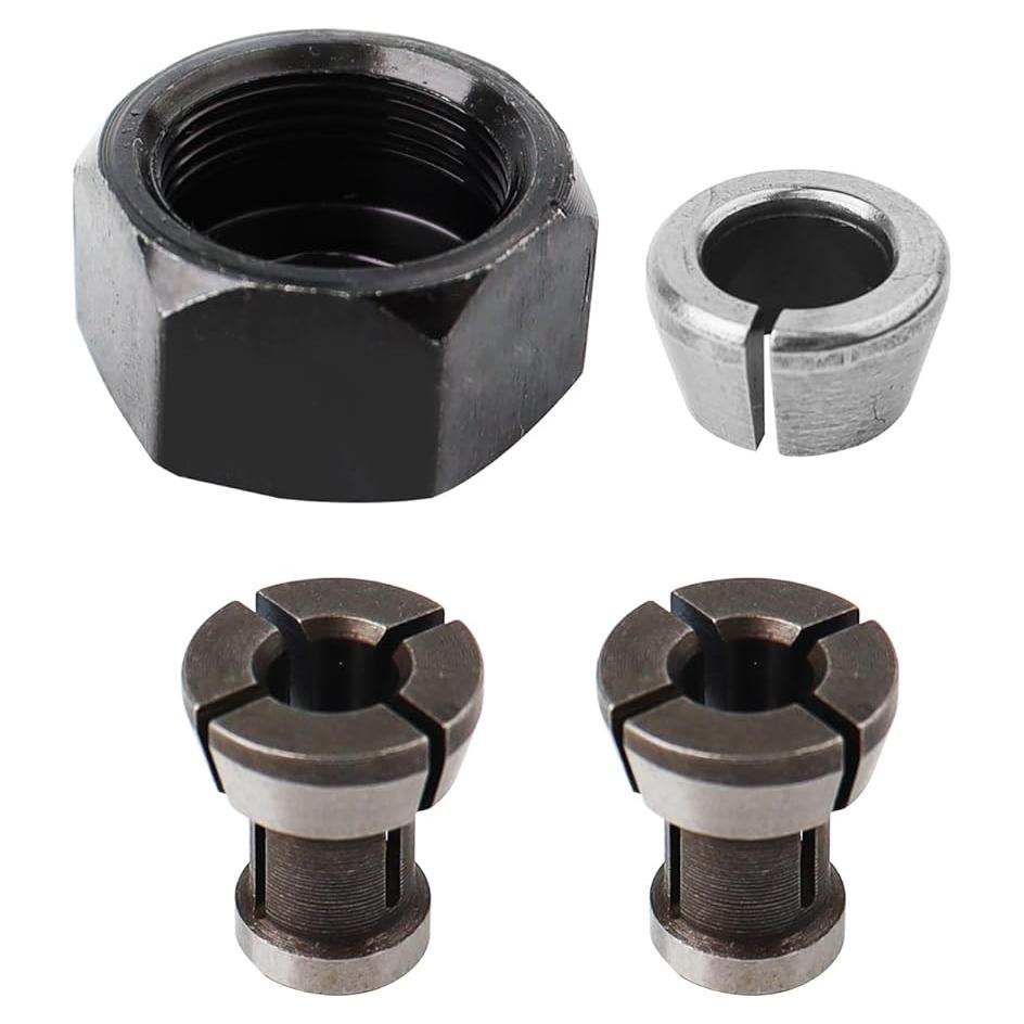 Kit de Tuerca de Colet Zorqon Compatible con Makita 1/4"