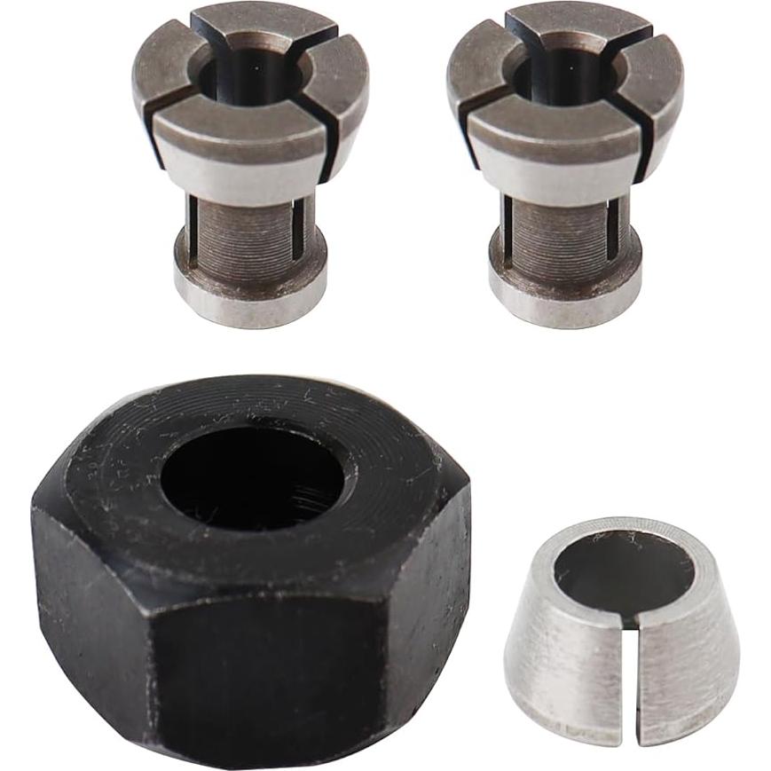 Kit de Tuerca de Colet Zorqon Compatible con Makita 1/4"