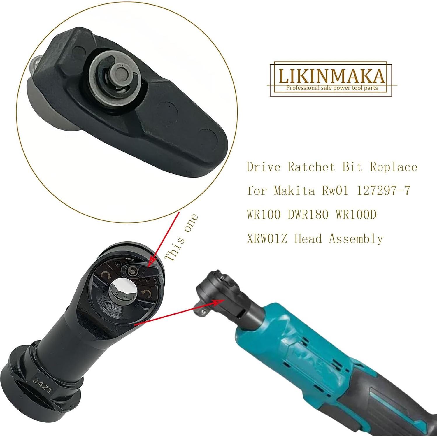 Punta de Carraca Reemplazo Makita 127297-7 1.4x0.6 cm