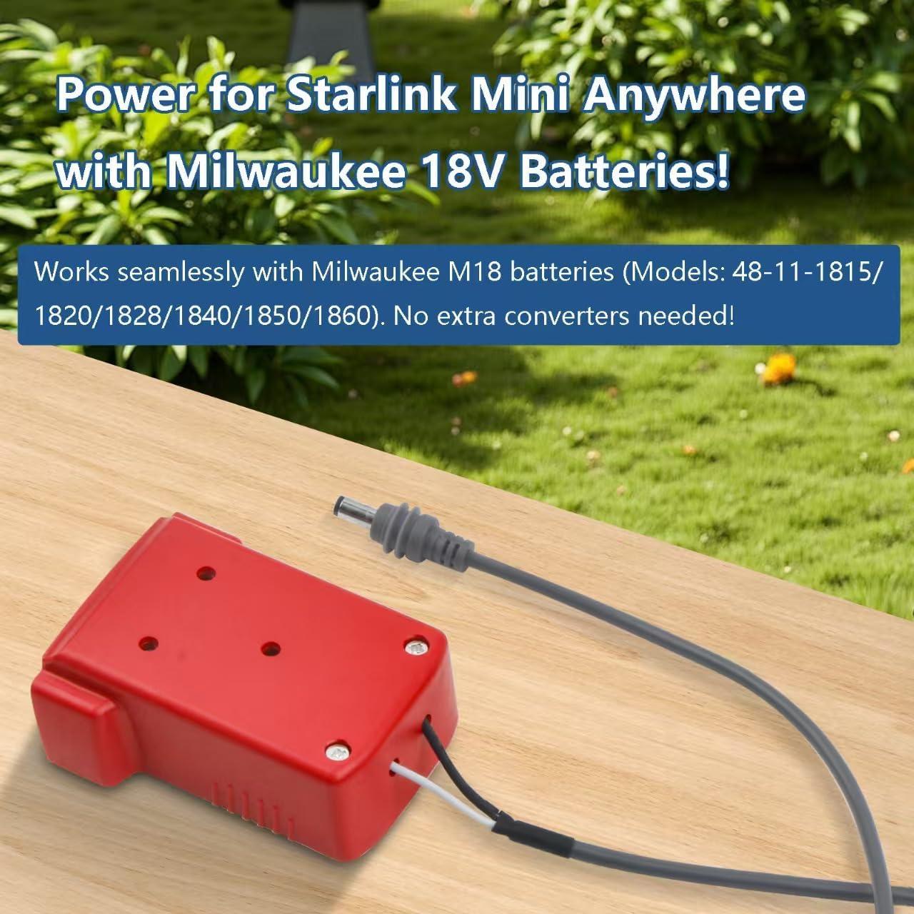 Adaptador de Batería 18V para Starlink Mini - YXQZH 1m