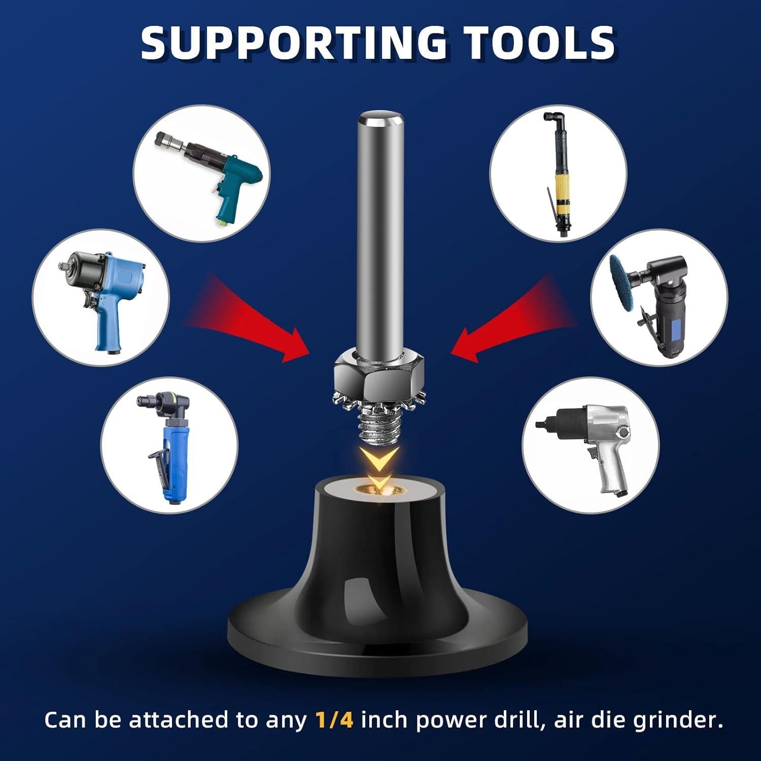 Conjunto de Discos de Lijado 108 Piezas 2" Tanzfrosch