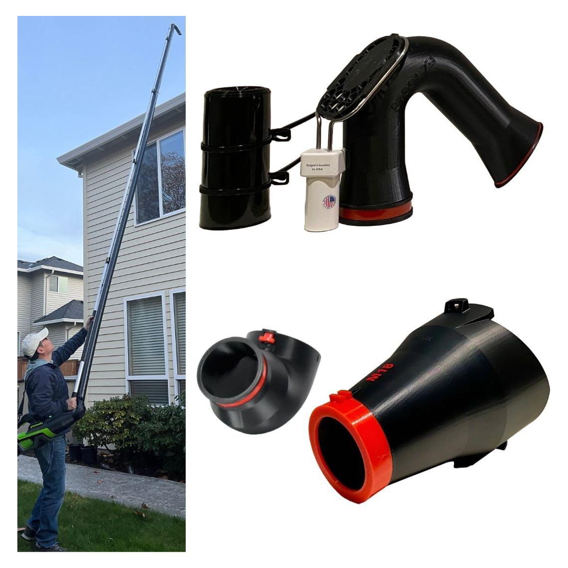 Kit de limpieza de canalones ArloCatcher 9.14m para Milwaukee 2724-20/2728-2