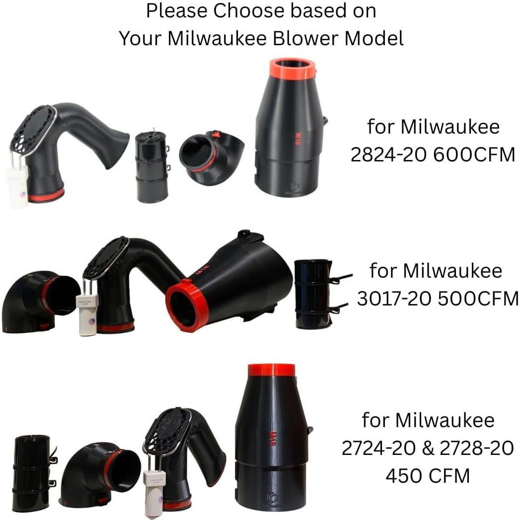Kit de limpieza de canalones ArloCatcher 9.14m para Milwaukee 2724-20/2728-2