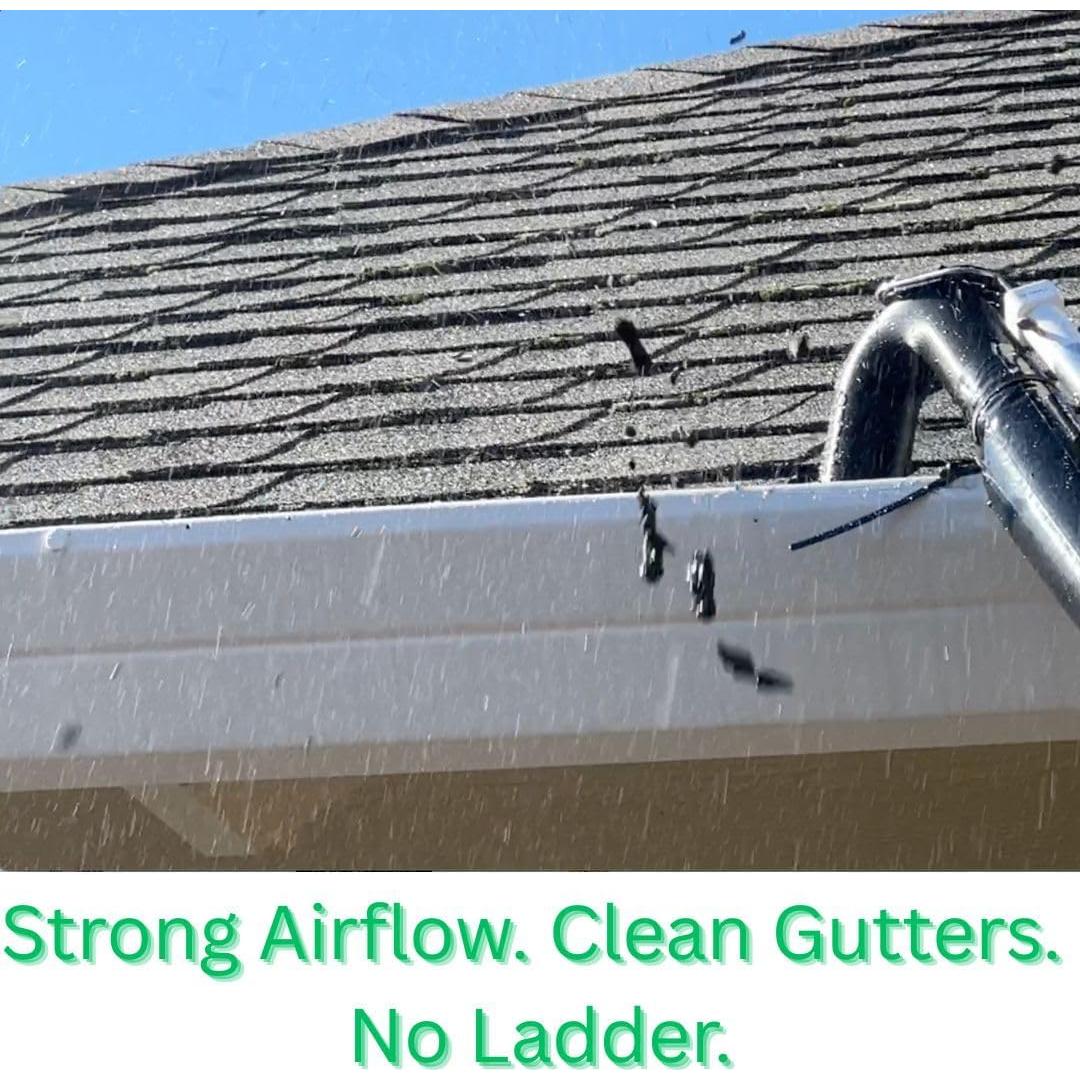 Kit de limpieza de canalones ArloCatcher 9.14m para Milwaukee 2724-20/2728-2