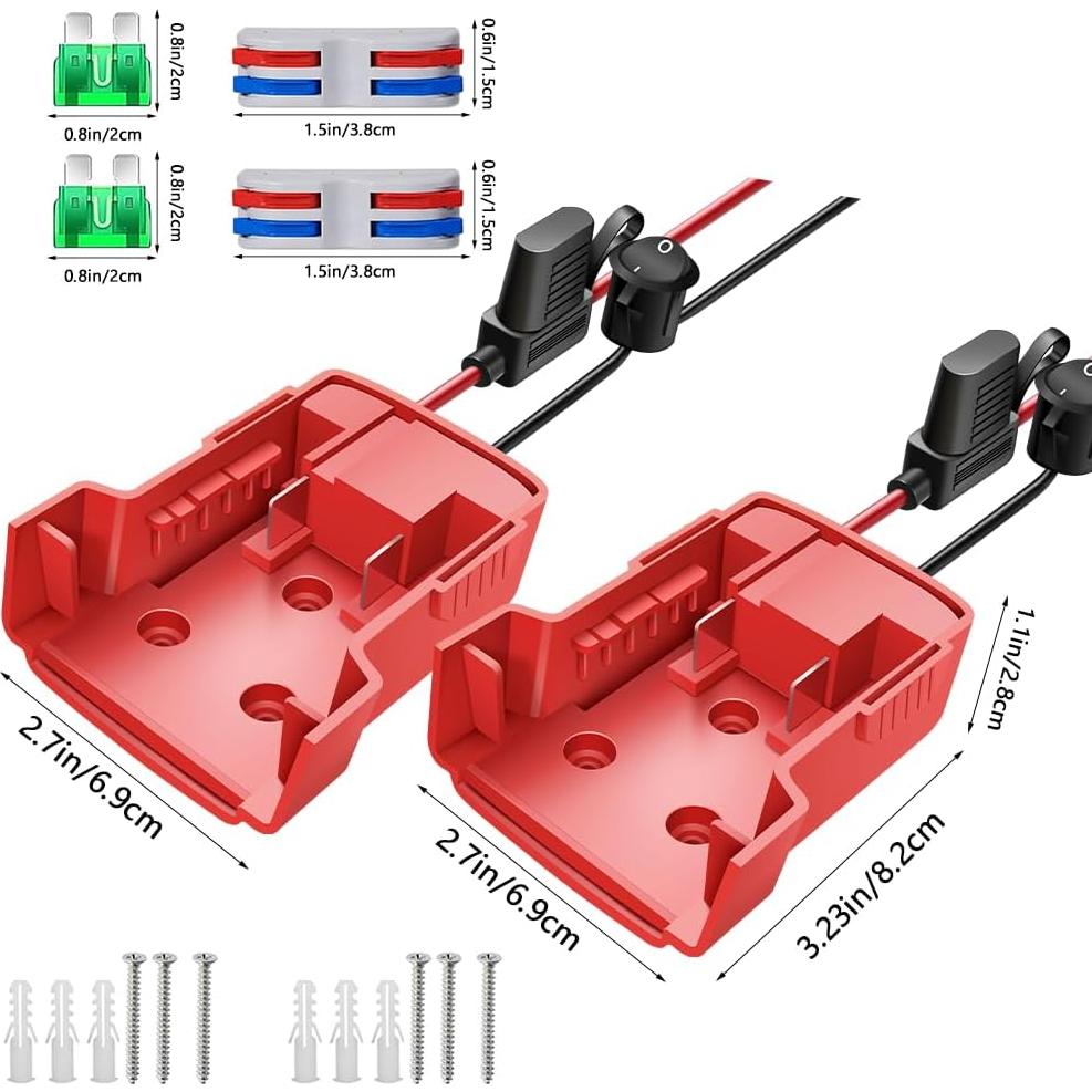 Adaptador de Rueda de Poder Milwaukee M18 18V - 2 Paquetes