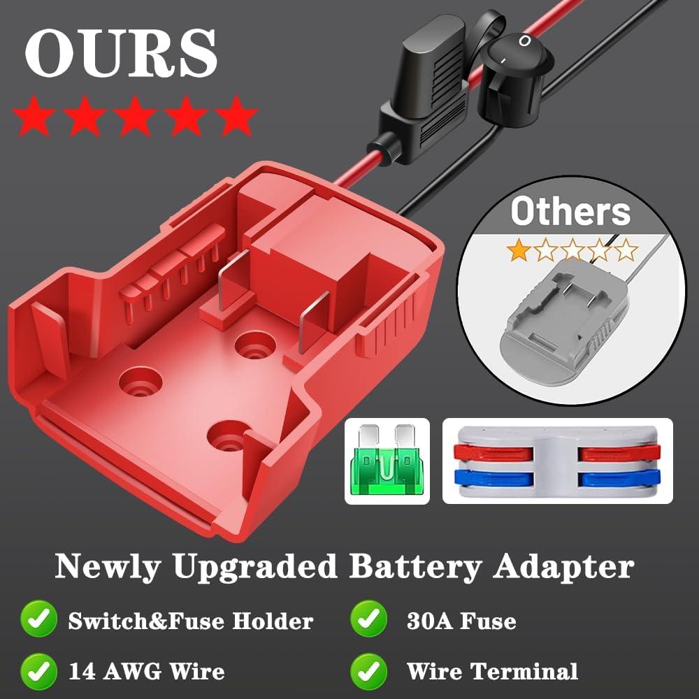 Adaptador de Rueda de Poder Milwaukee M18 18V - 2 Paquetes