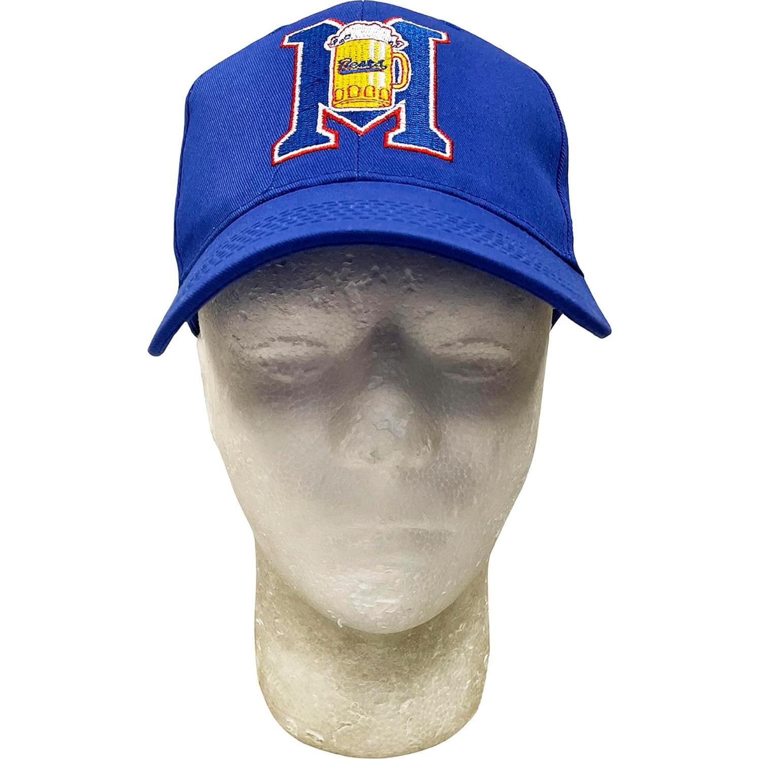 Gorra de béisbol azul Milwaukee Beers - Ajustable y bordada
