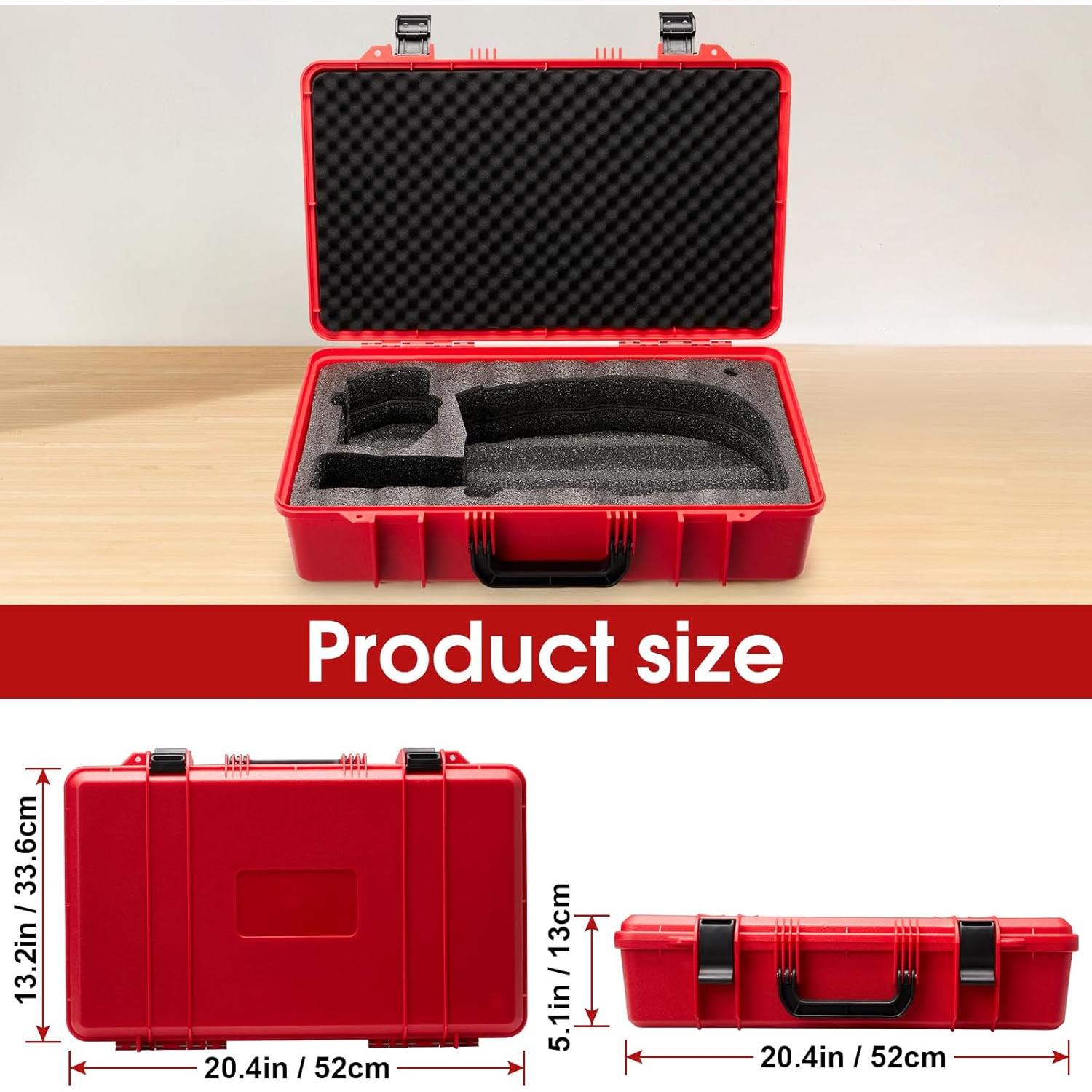 Funda Dura para Pistola de Grasa Milwaukee M18/M12 | Bolsa de Almacenamiento Portátil