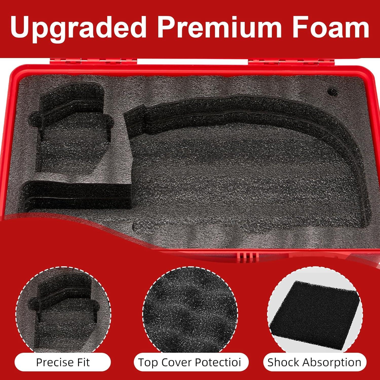 Funda Dura para Pistola de Grasa Milwaukee M18/M12 | Bolsa de Almacenamiento Portátil