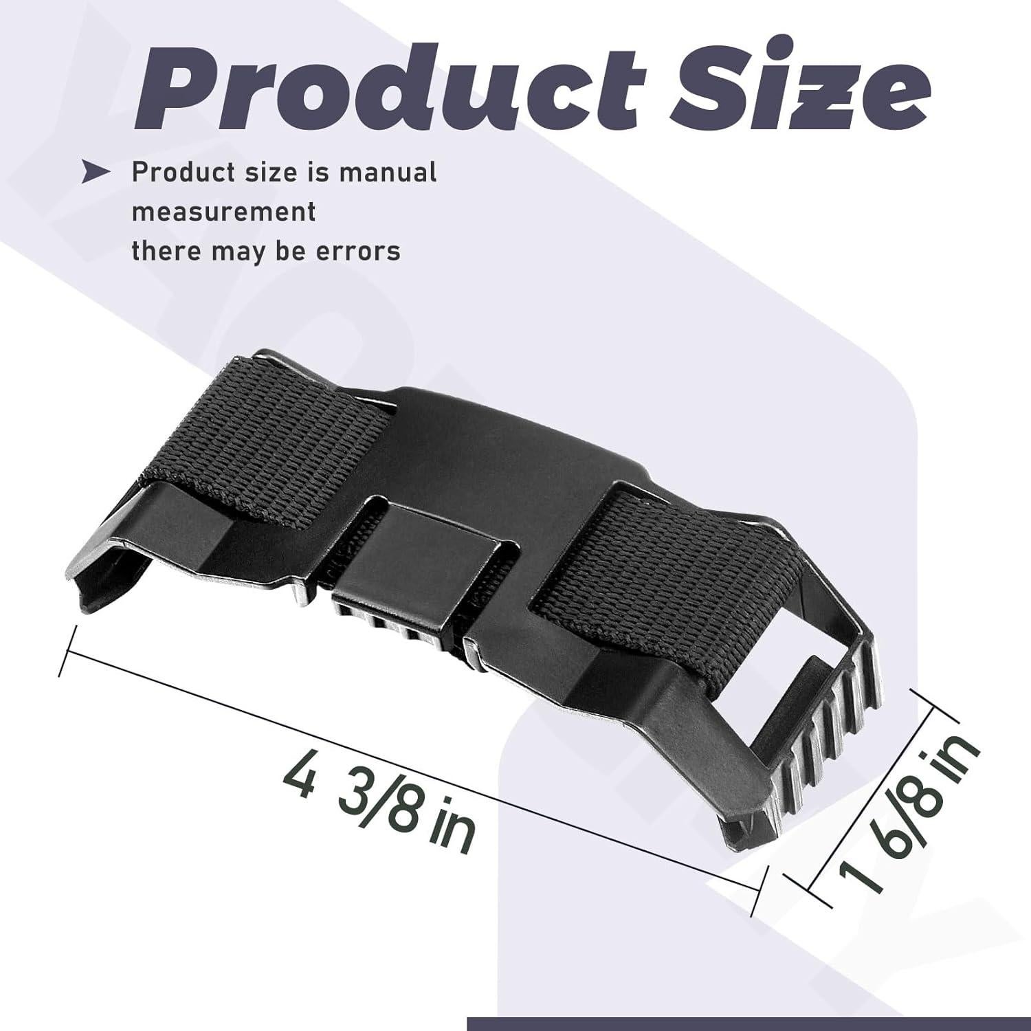 Soporte de lámpara frontal para casco YAQINGMY MKQQ-KOU - 2 unidades