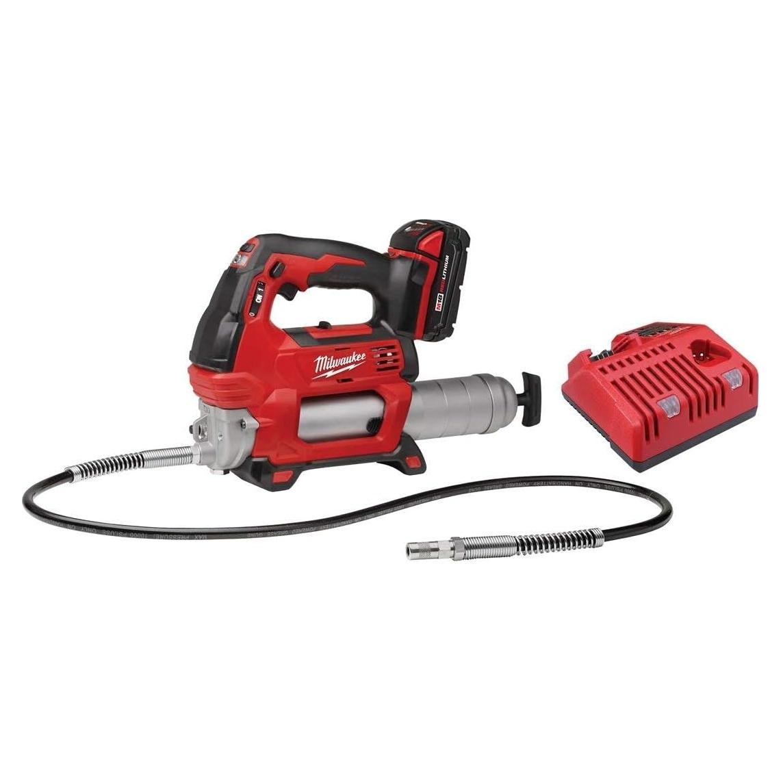 Kit Pistola de Grasa M18 Milwaukee 18V Inalámbrica 6.35kg