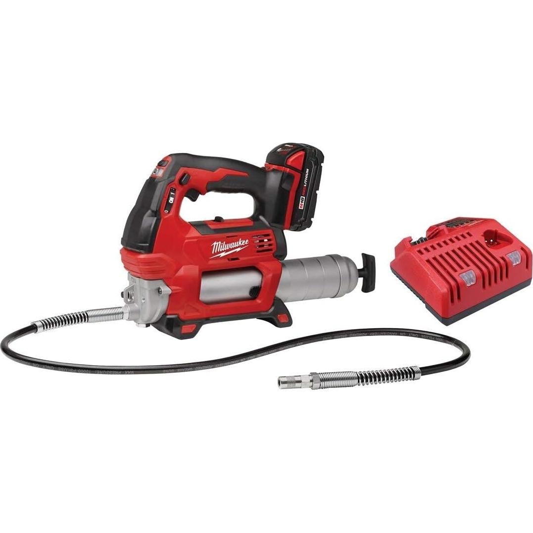 Kit Pistola de Grasa M18 Milwaukee 18V Inalámbrica 6.35kg