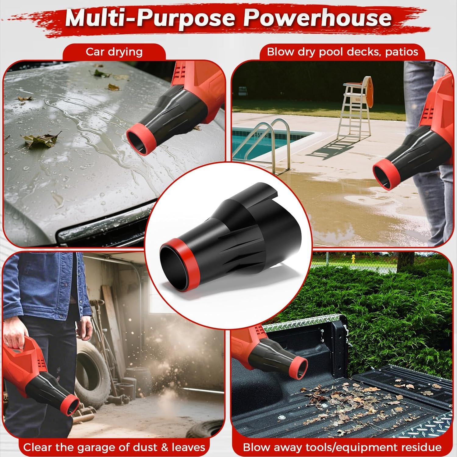 Boquilla de Soplador Zelvoro para Milwaukee M18 - Secado Rápido