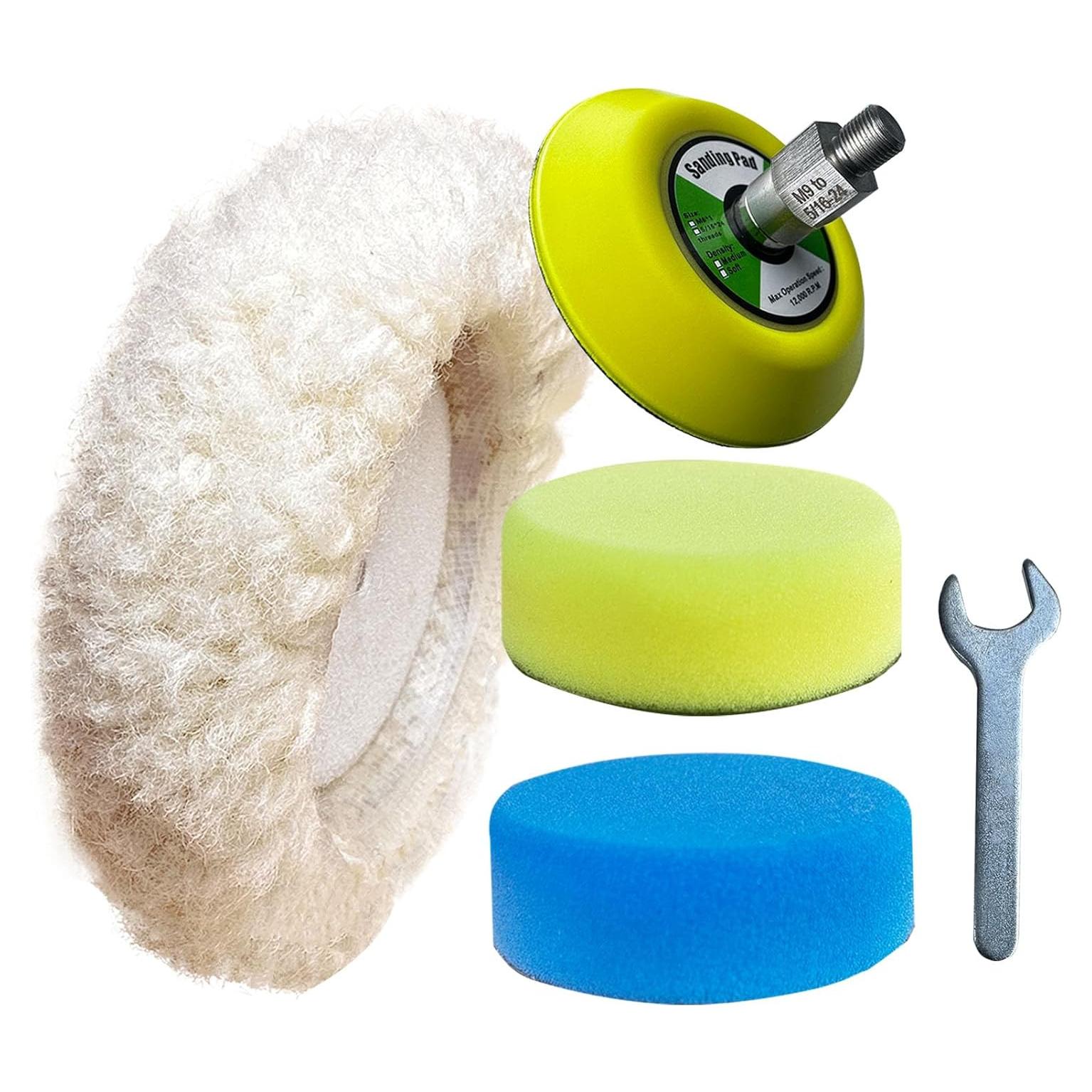 Kit de Pulido 6 Pcs Noyfemr para Pulidora Milwaukee M12