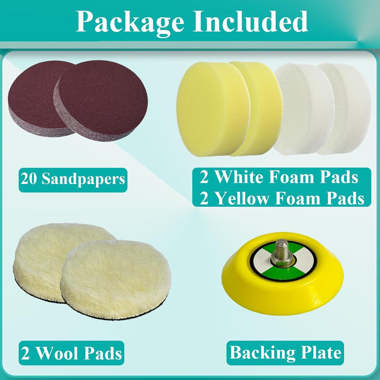 Kit de Repuesto para Pulidora Milwaukee M12 - 27 Piezas