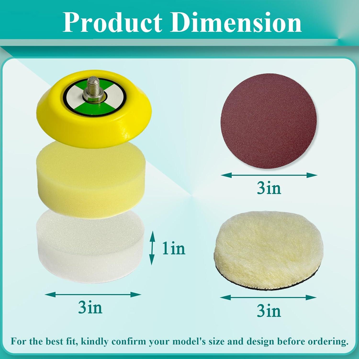 Kit de Repuesto para Pulidora Milwaukee M12 - 27 Piezas