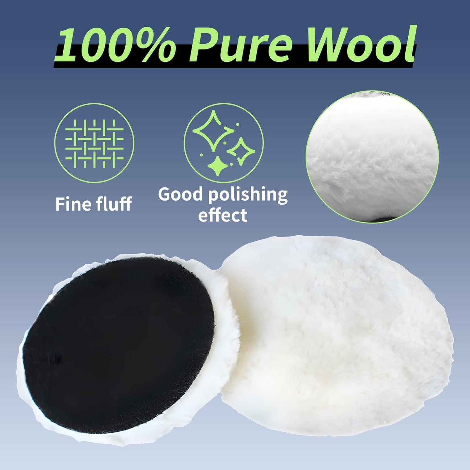 Kit de Accesorios de Pulido Milwaukee 49-36-2438 - 7 Almohadillas