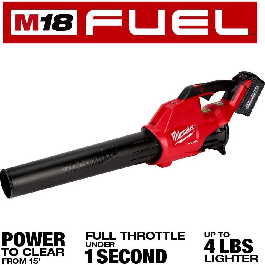 Soplador M18 Fuel Milwaukee 2724-21HD 193 km/h 18V