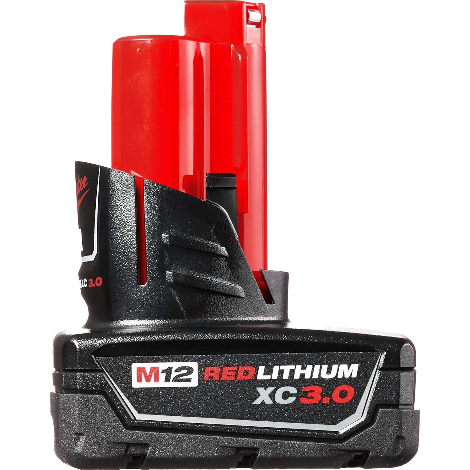 Baterías Milwaukee M12 3.0 Ah 12V Doble Pack de Ión de Litio