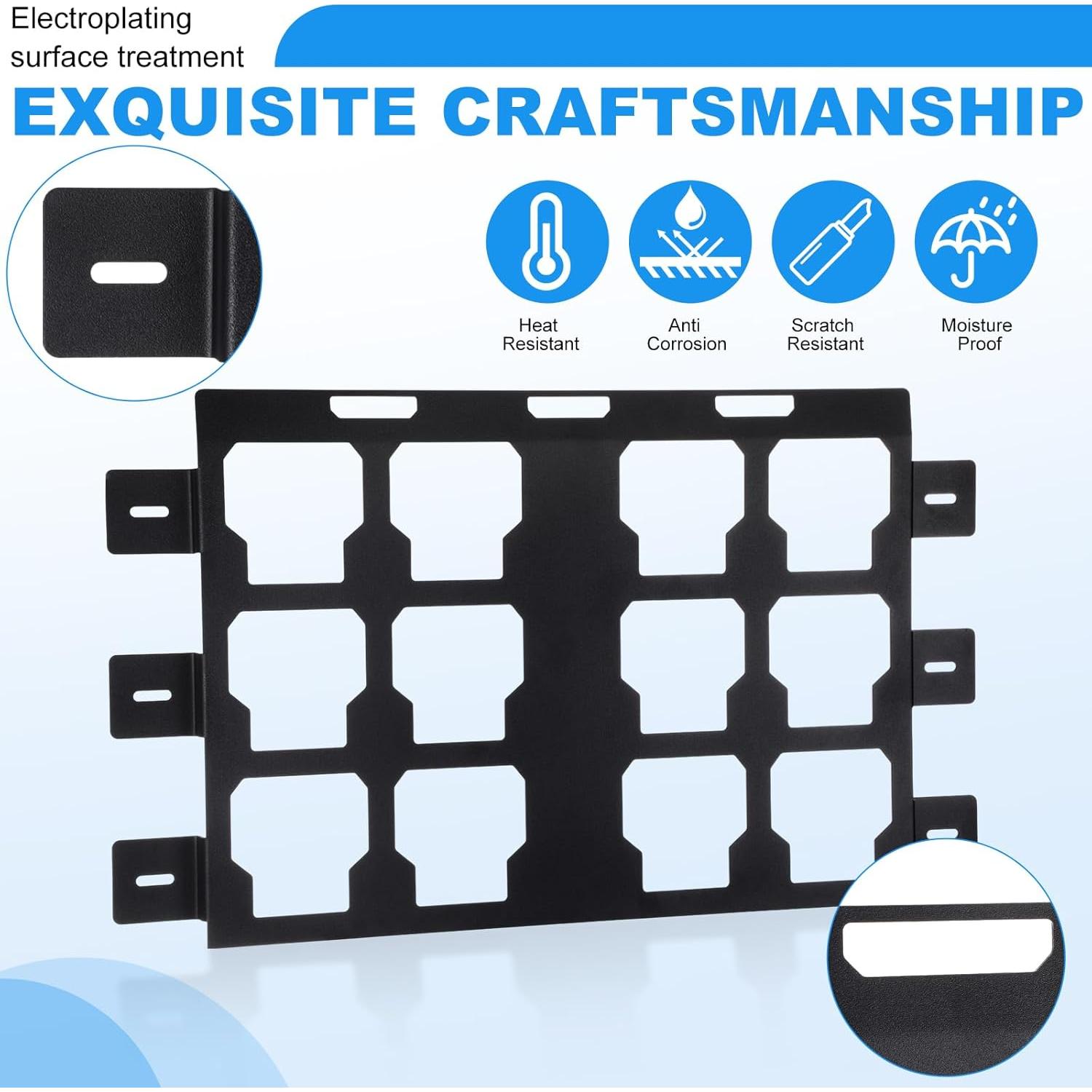 Placa de Montaje MorningRo para Milwaukee Packout - Acero Inoxidable