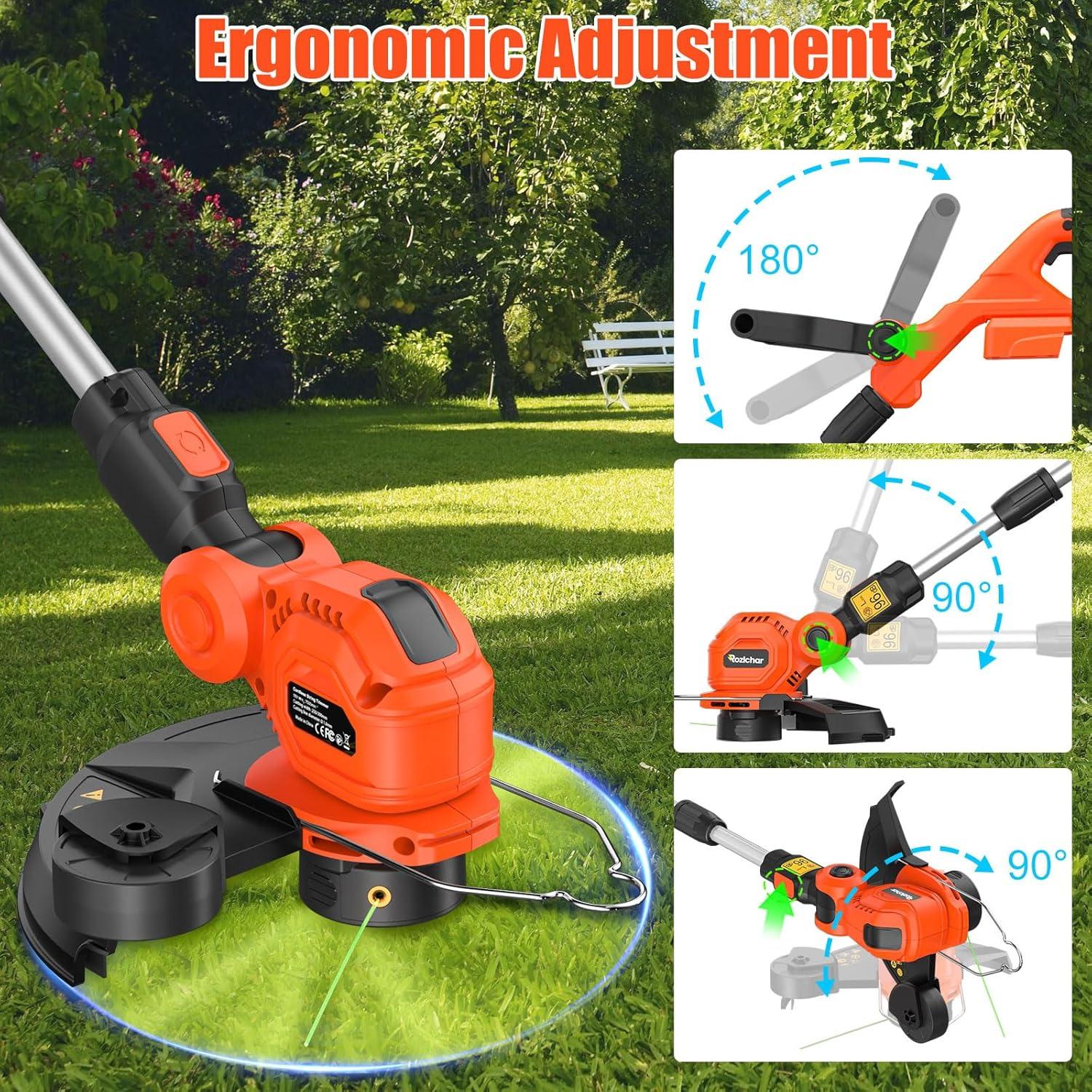 Recortadora Inalámbrica Rozlchar 12" Compatible con Milwaukee