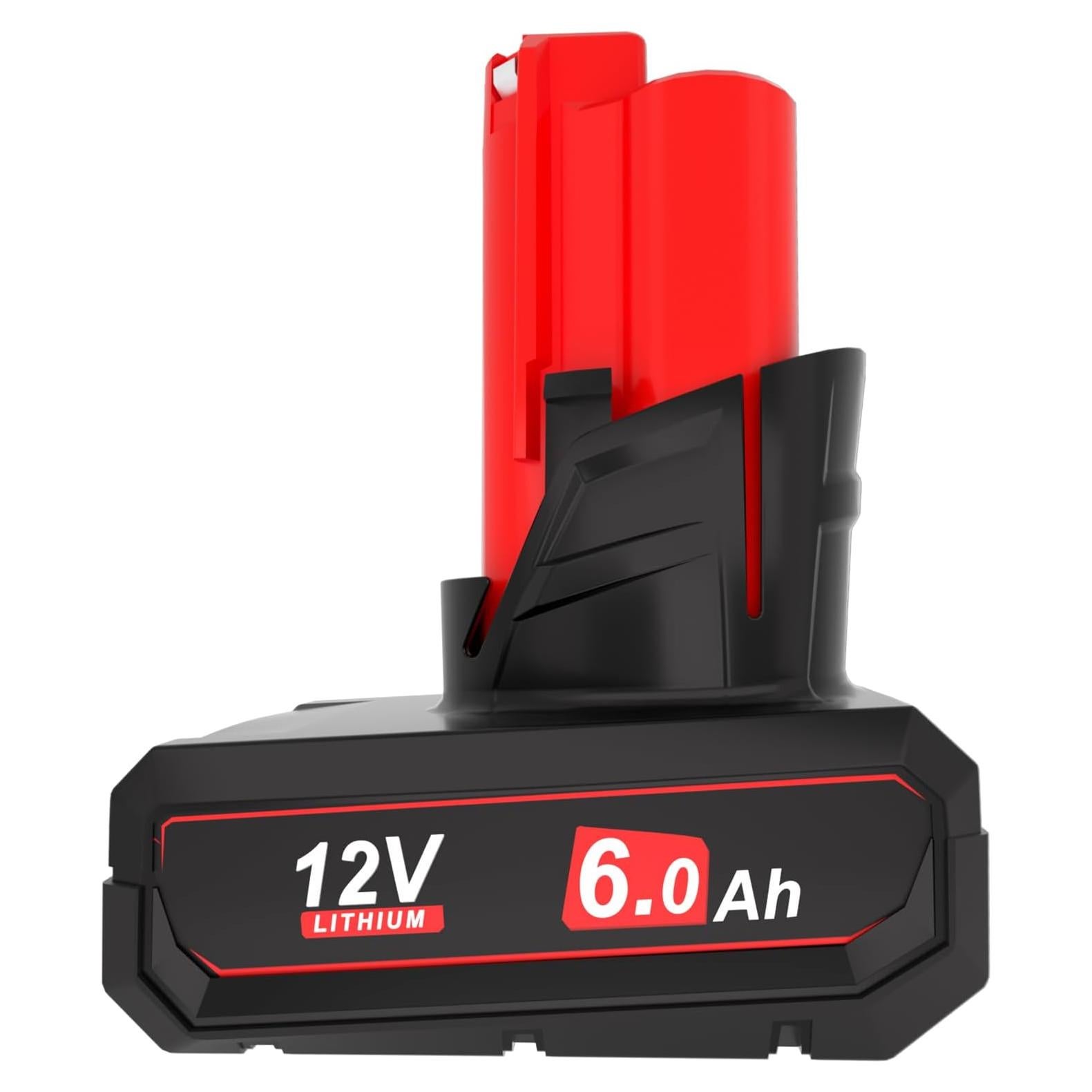 Batería de Reemplazo 12V 6.0Ah Capowill para Milwaukee