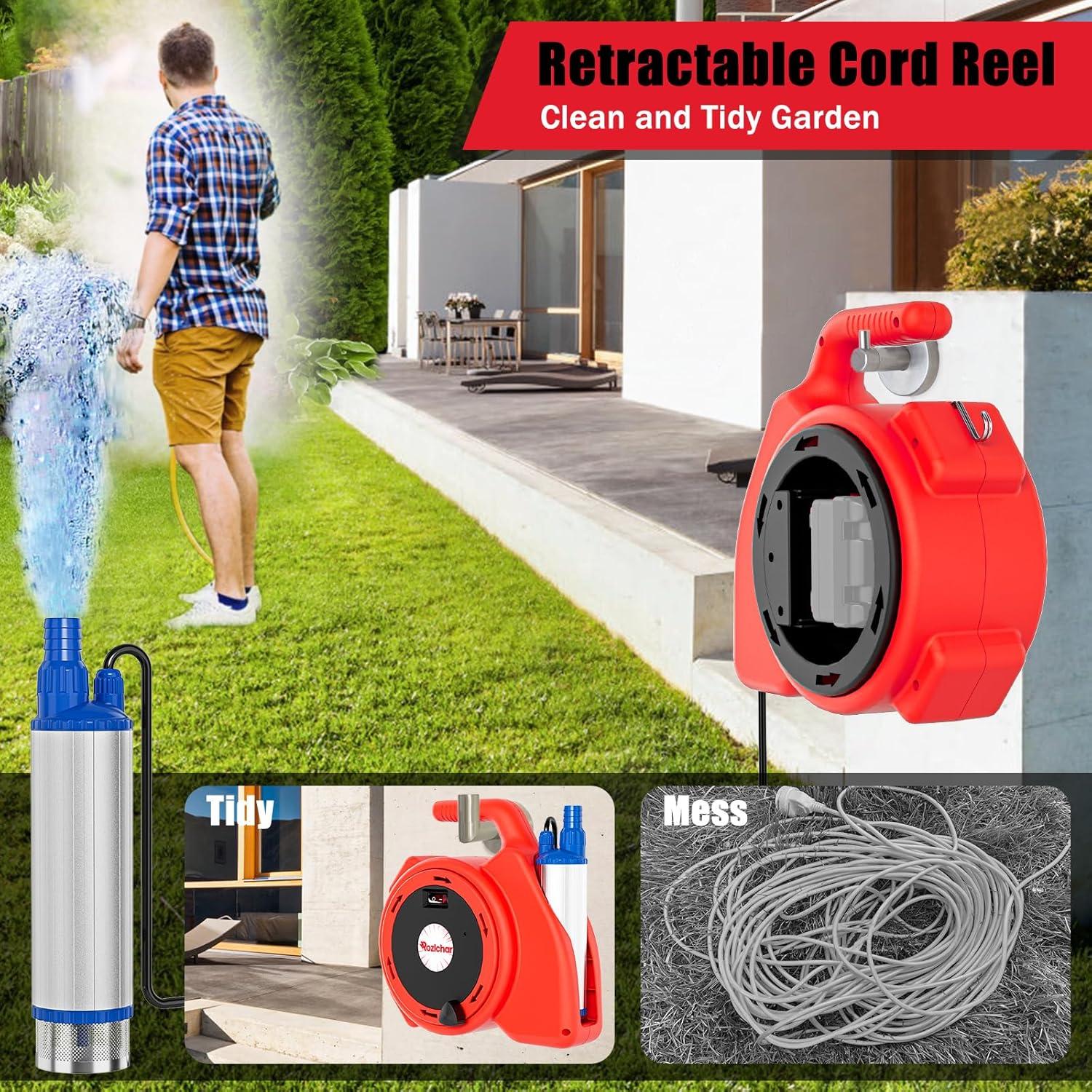 Bomba de Transferencia de Agua Rozlchar 120W 2400L/h 18V