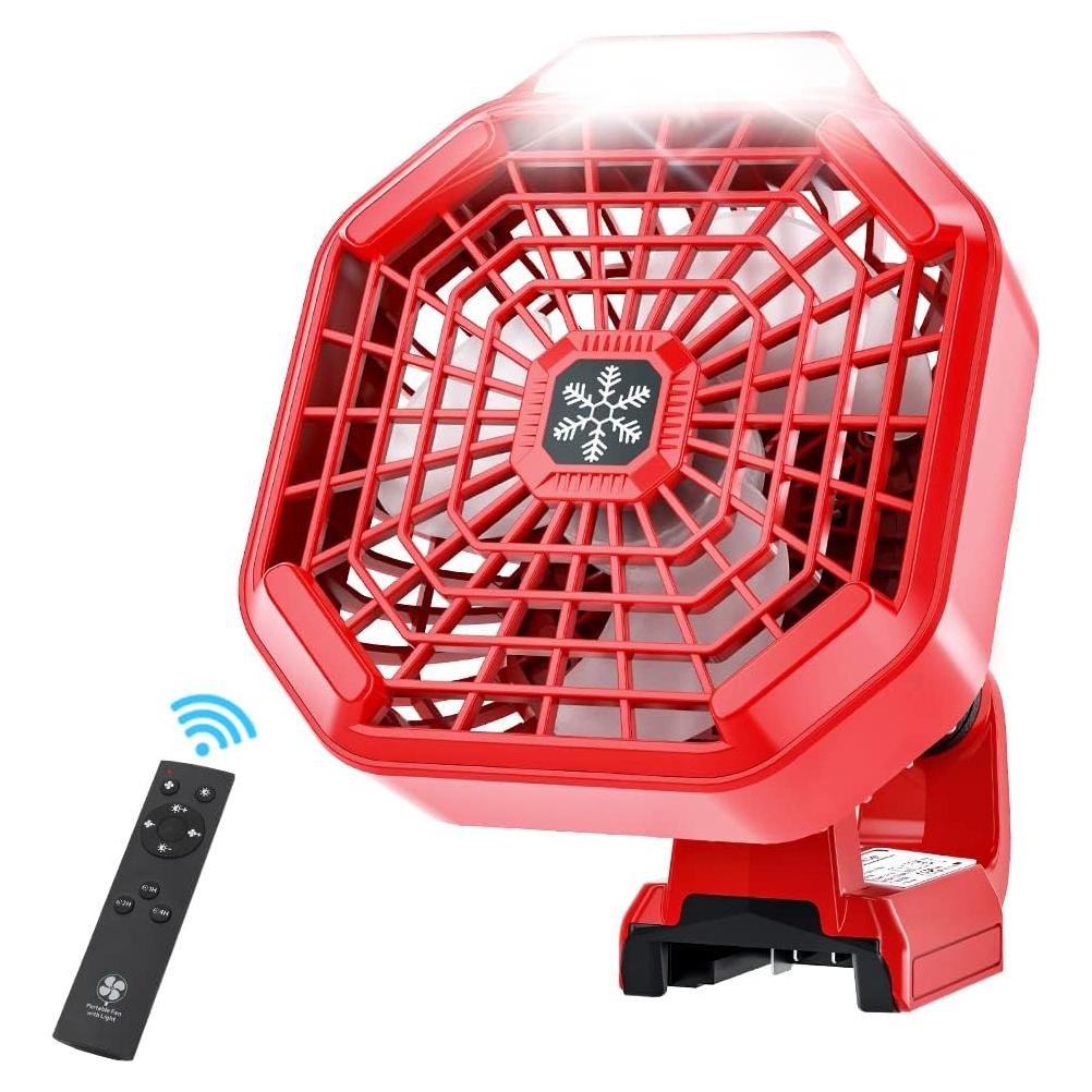 Ventilador de Camping WaxPar MWQ FAN02 3 en 1 con Linterna LED