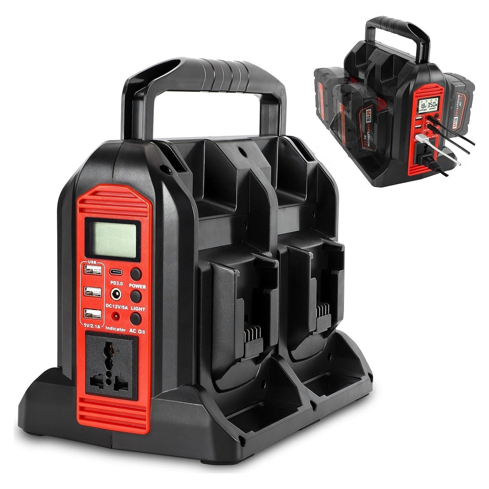 Inversor de Potencia 350W GRVODFRTA DC 18V a AC 110V