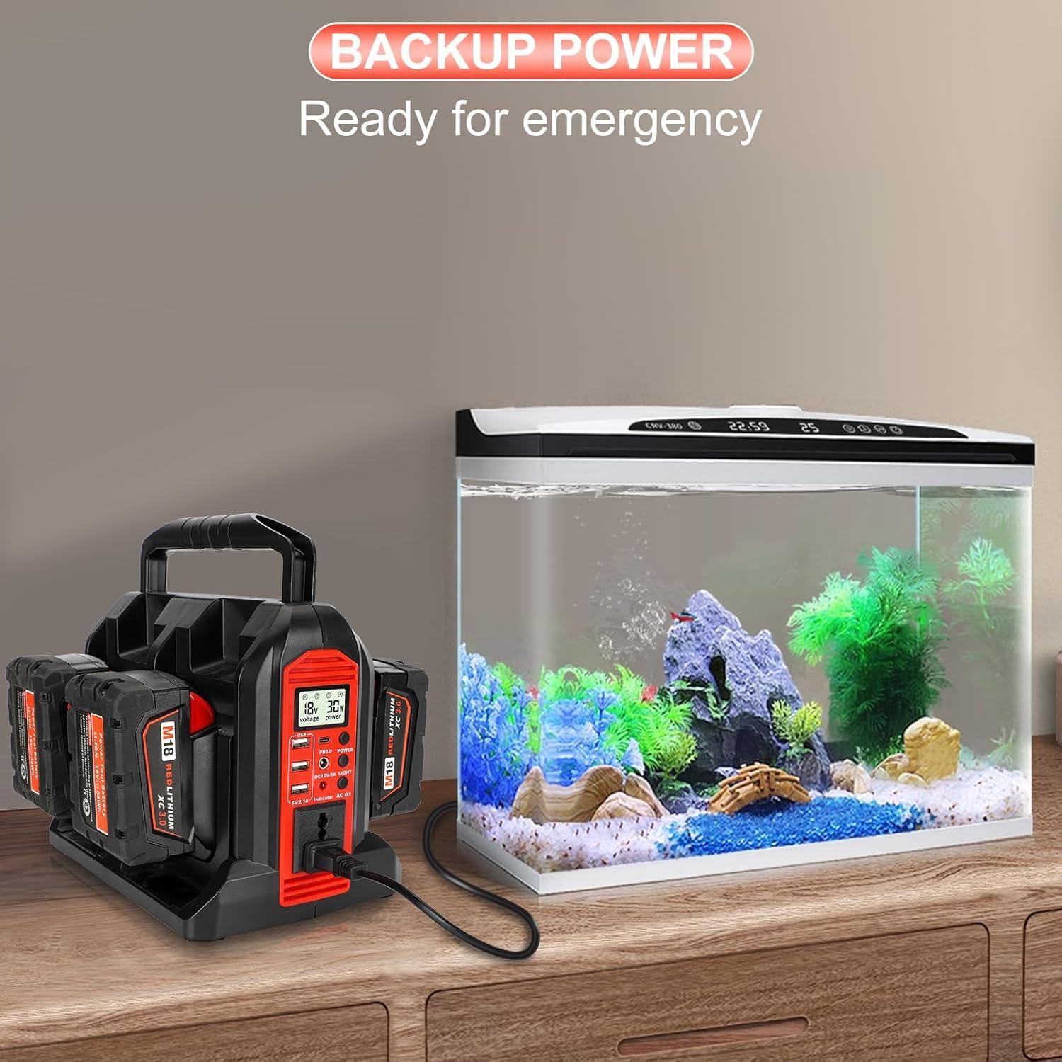 Inversor de Potencia 350W GRVODFRTA DC 18V a AC 110V