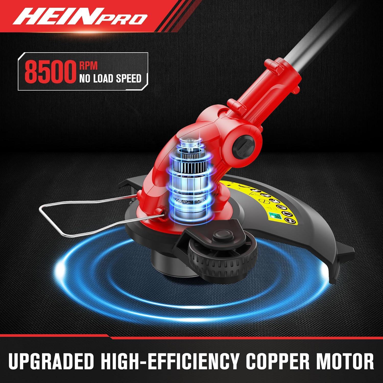 Desmalezadora Inalámbrica HEINPRO 12" Compatible Milwaukee M18