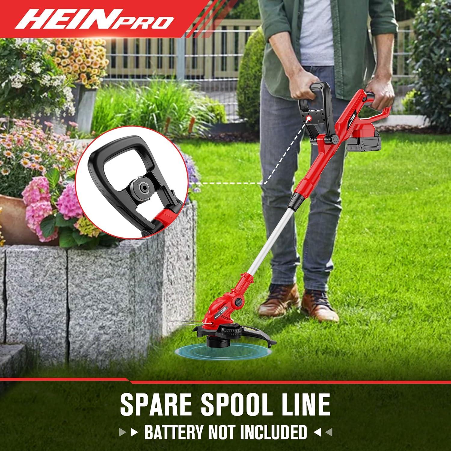 Desmalezadora Inalámbrica HEINPRO 12" Compatible Milwaukee M18