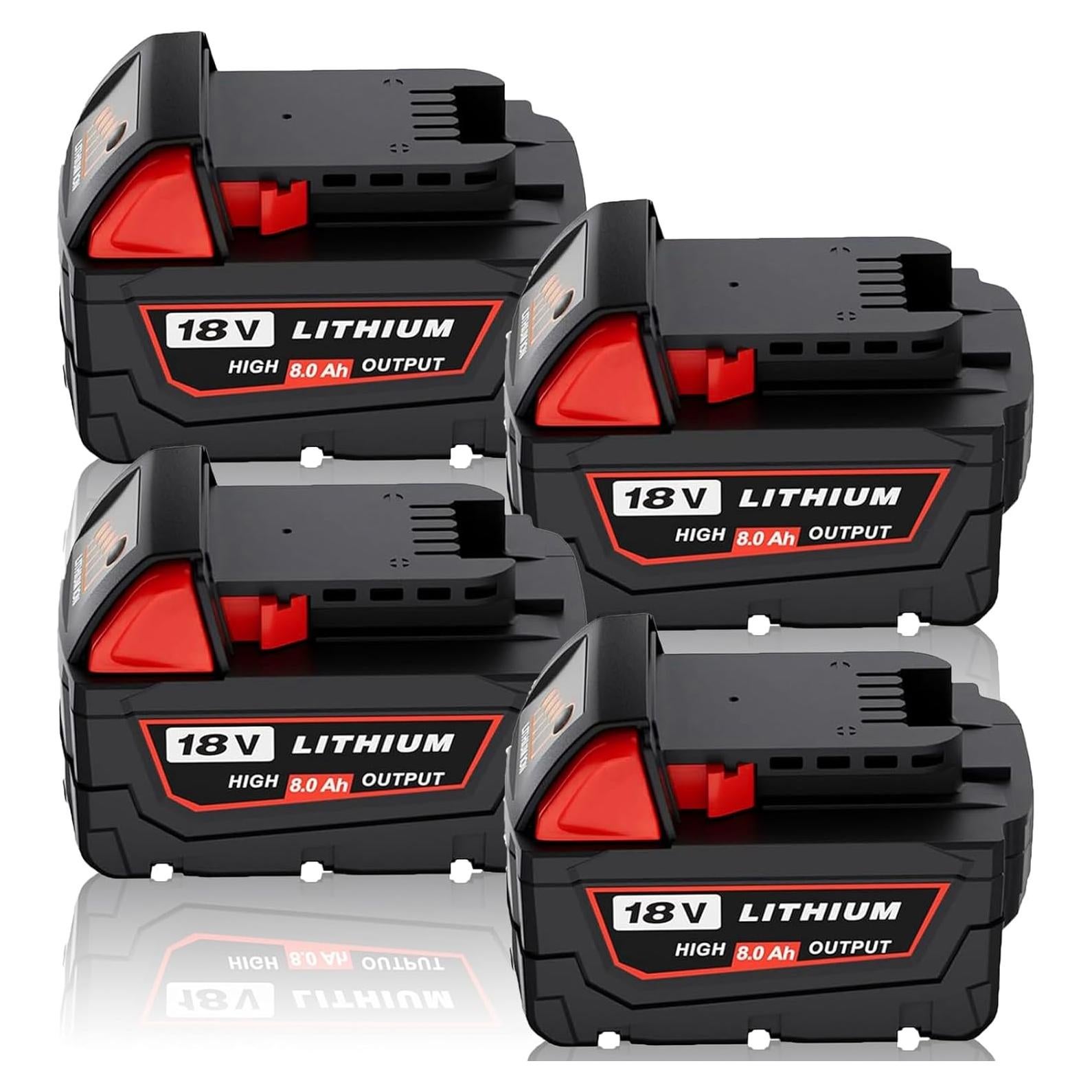 Batería Li-Ion 8.0Ah Milwaukee 18V Reemplazo 48-11-1852